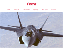 Tablet Screenshot of ferra.com.au
